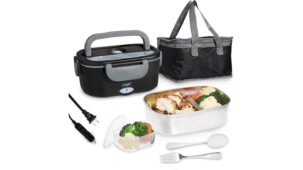 colorful portable lunch cooker