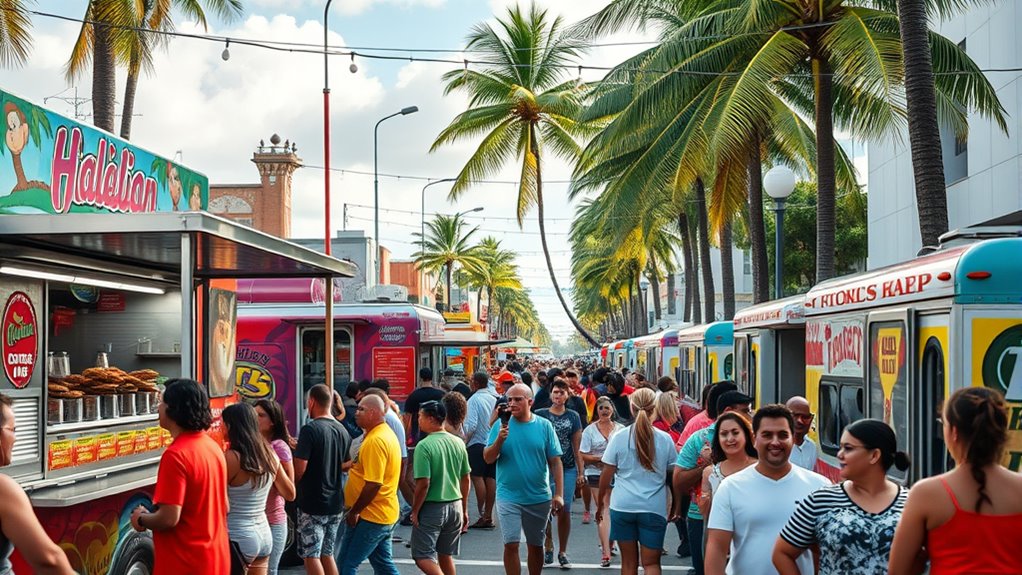 colorful street art festivals