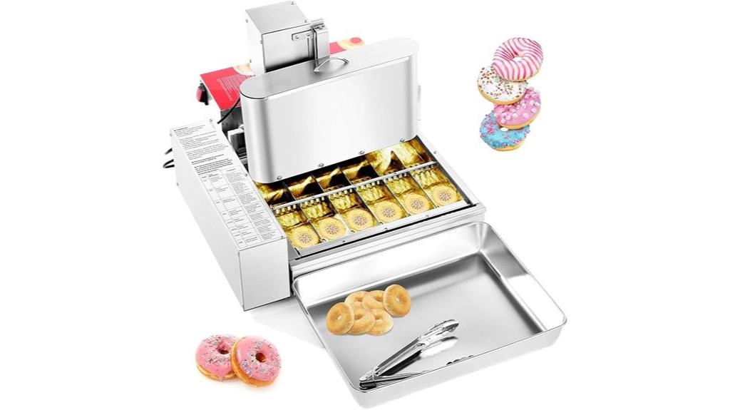 commercial 6 row donut maker