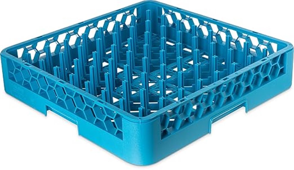 commercial dish rack pack