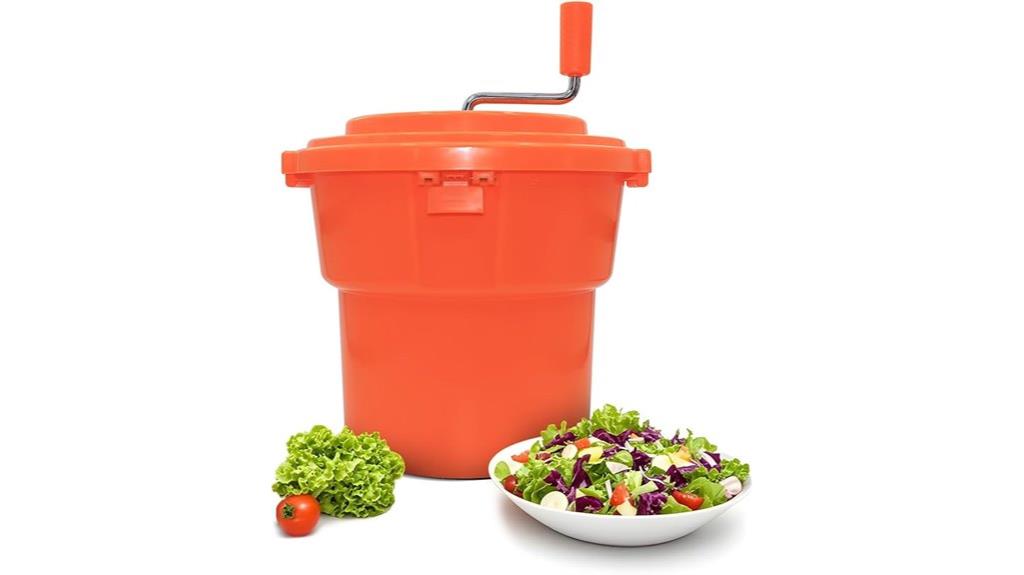 commercial salad spinner capacity