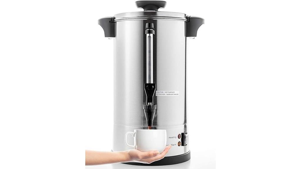 commercial stainless steel coffee maker