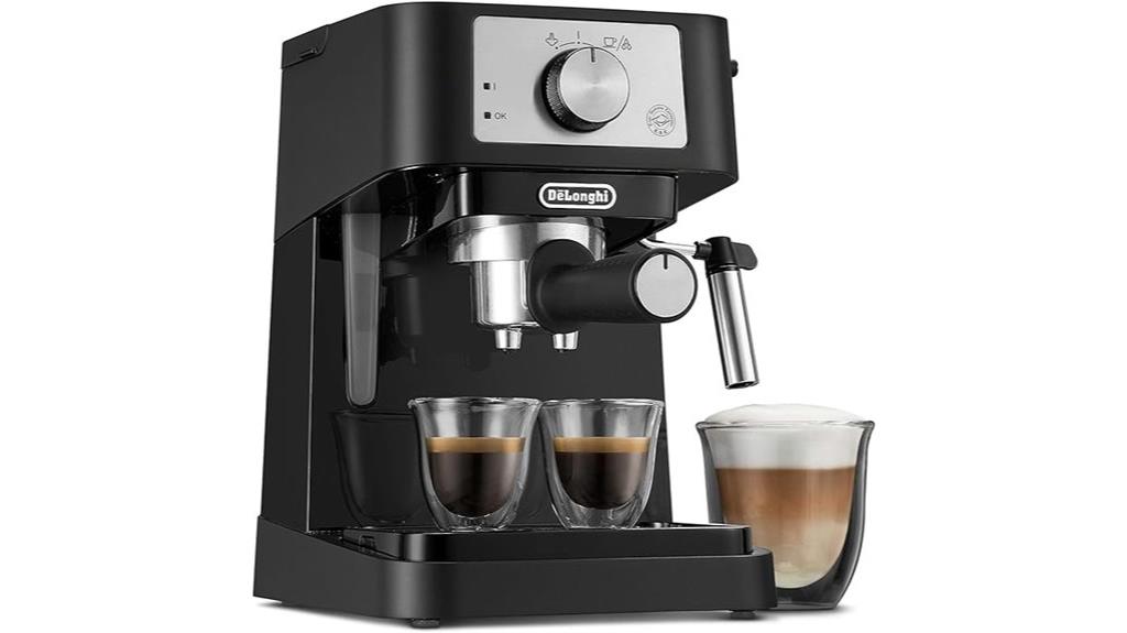compact home espresso machine