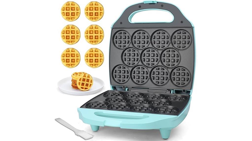 compact mini waffle maker