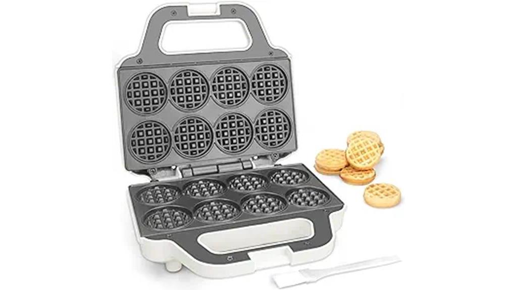 compact non stick waffle maker