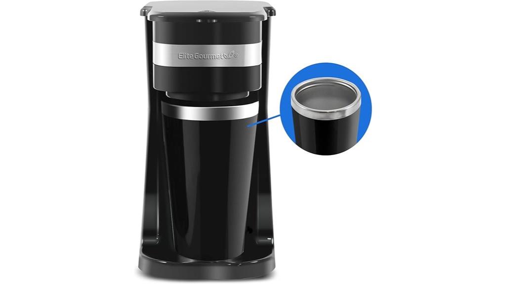 compact personal coffee brewer