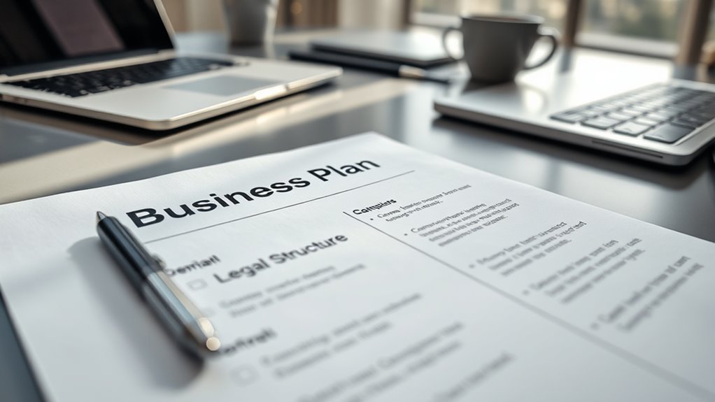 company branding and legal setup