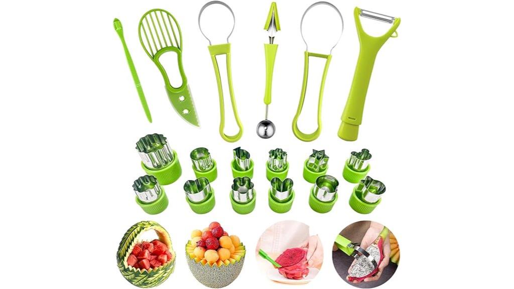 complete melon baller kit