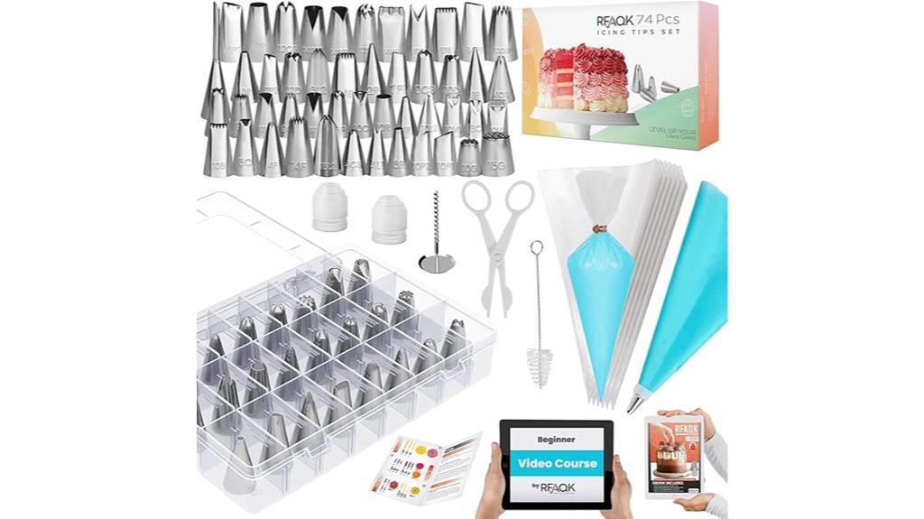 comprehensive cake decorating kit