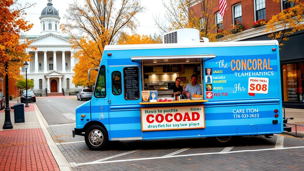 concord food truck regulations