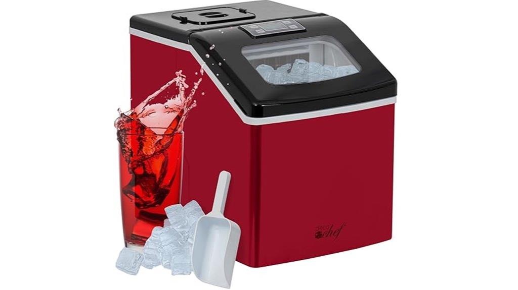 countertop ice maker 40lb