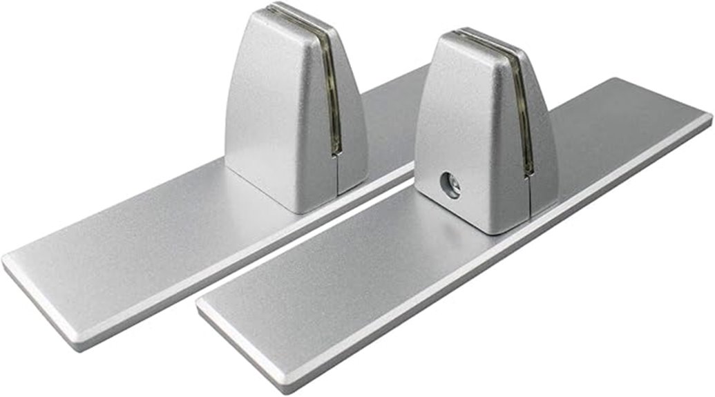countertop sneeze guard clamps