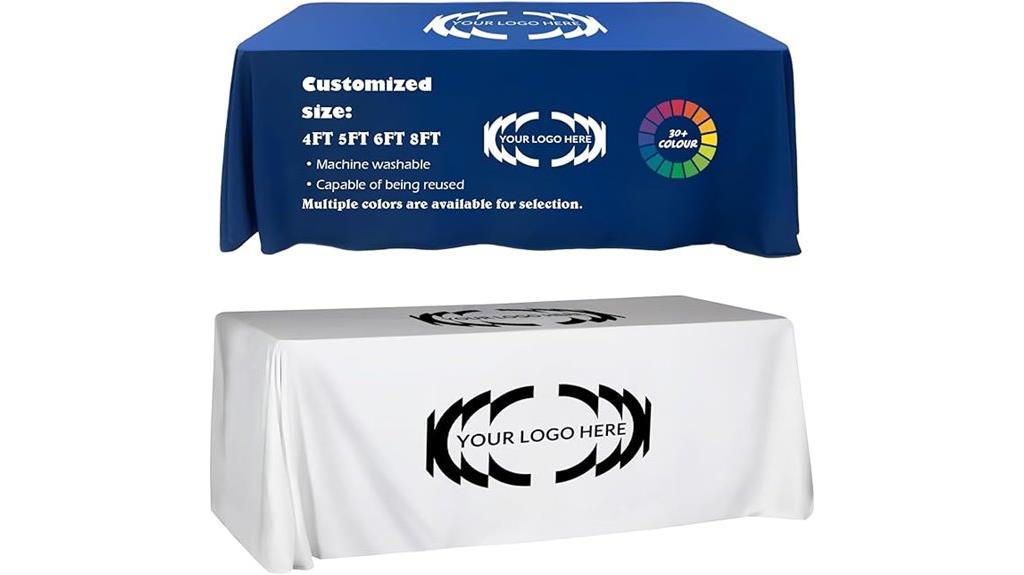 custom event logo cloth