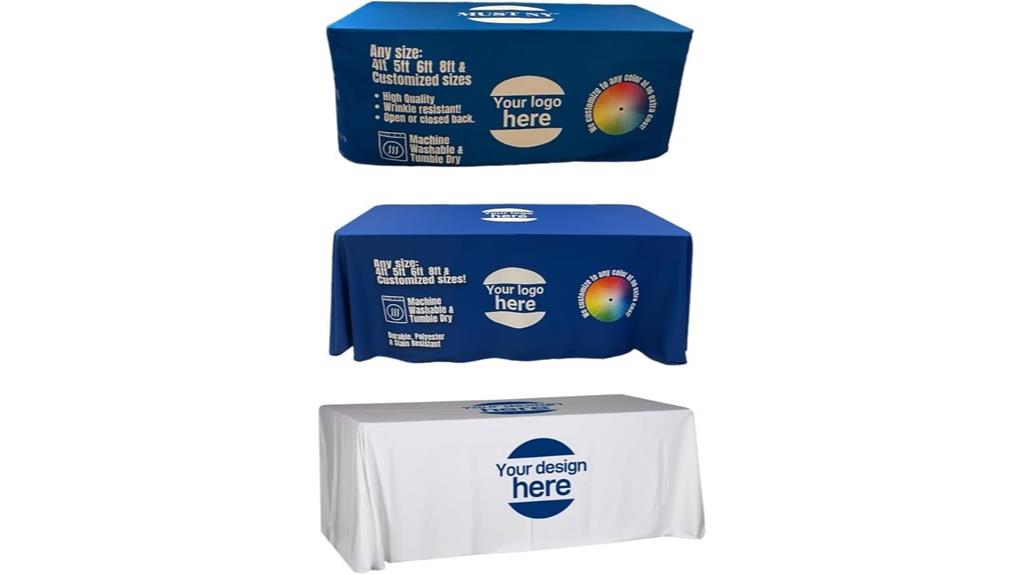 custom event logo tablecloth