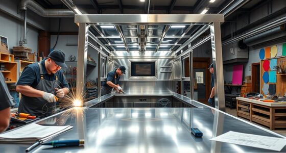 custom food truck construction