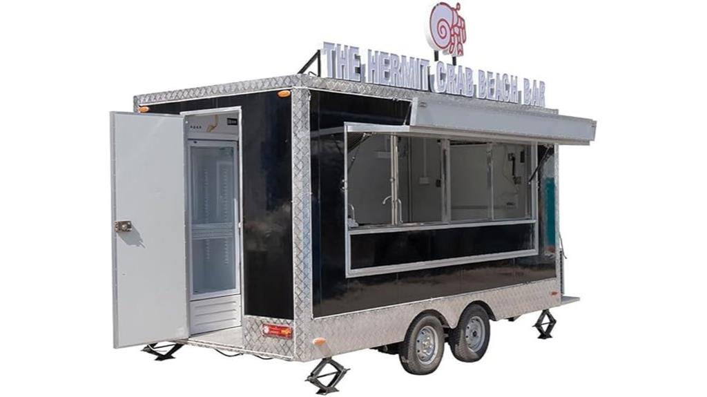 custom food truck trailer