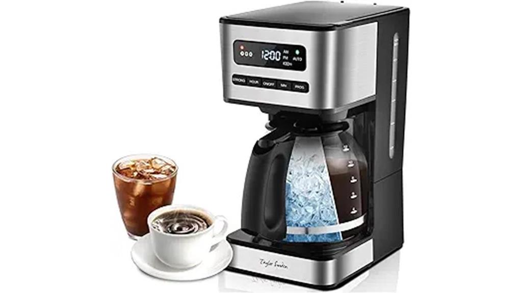 customizable 12 cup coffee maker