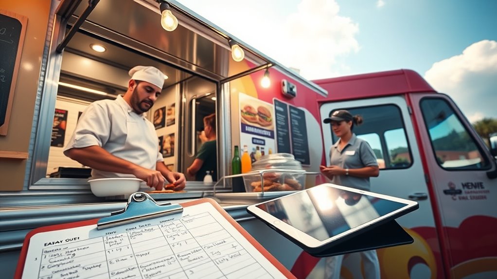 daily food truck planning