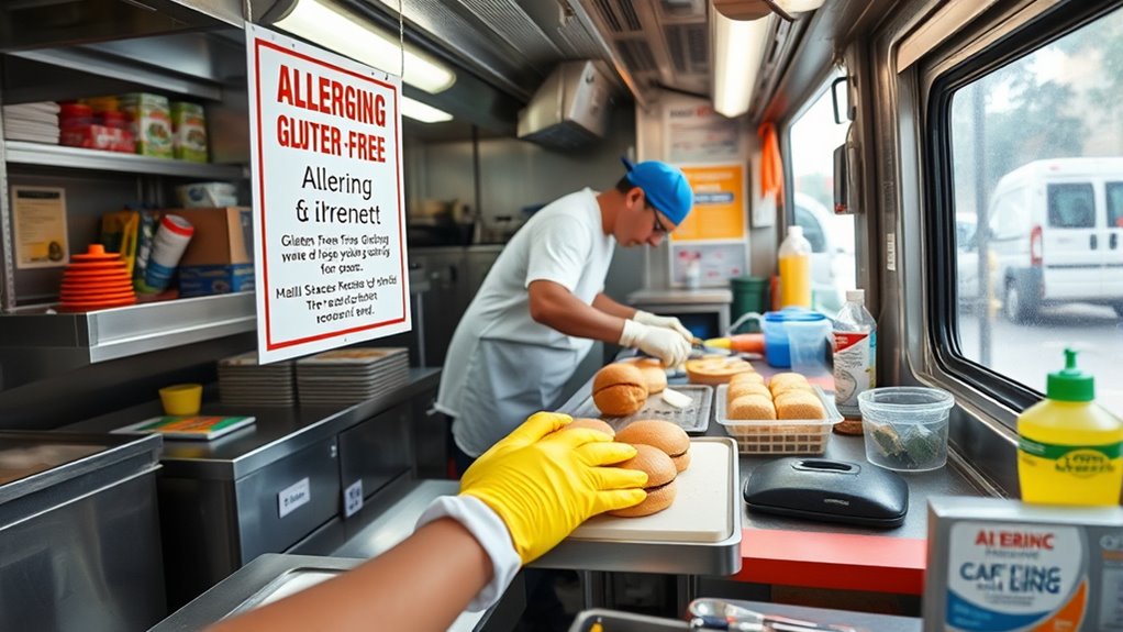 dedicated allergen free prep areas