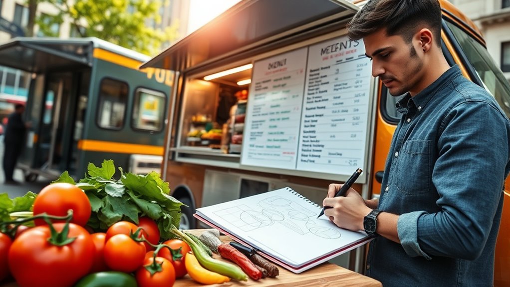 define concept and menu