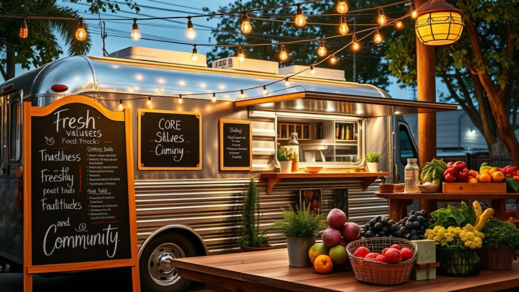 define values inspire growth