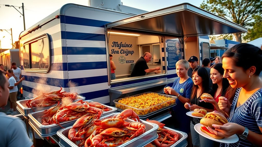 delaware seafood food trucks