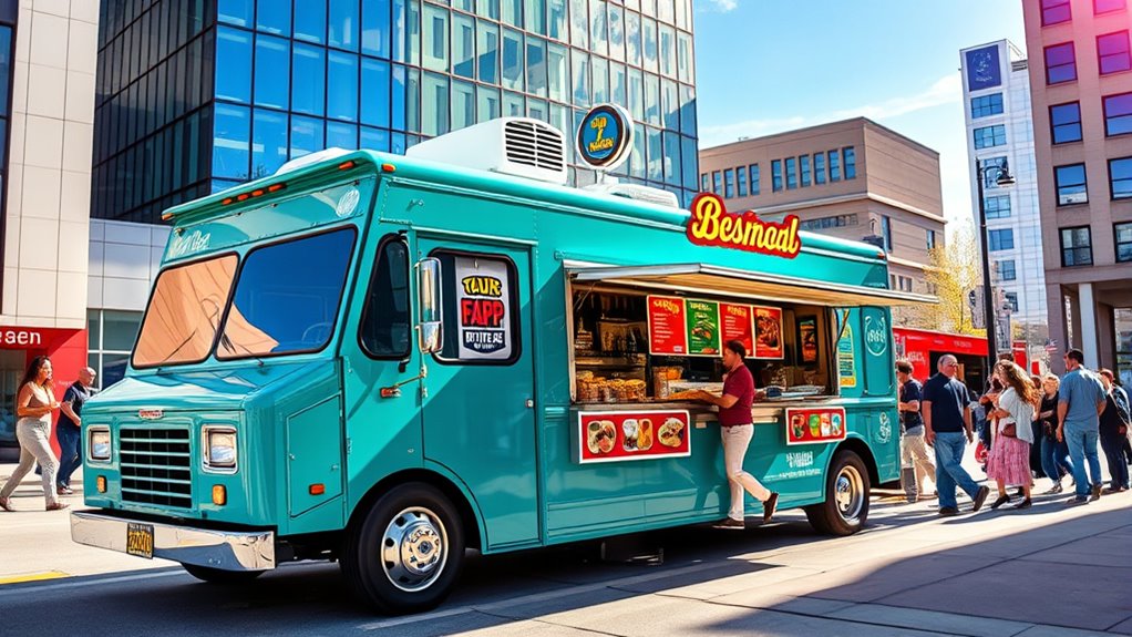 des moines food truck permits