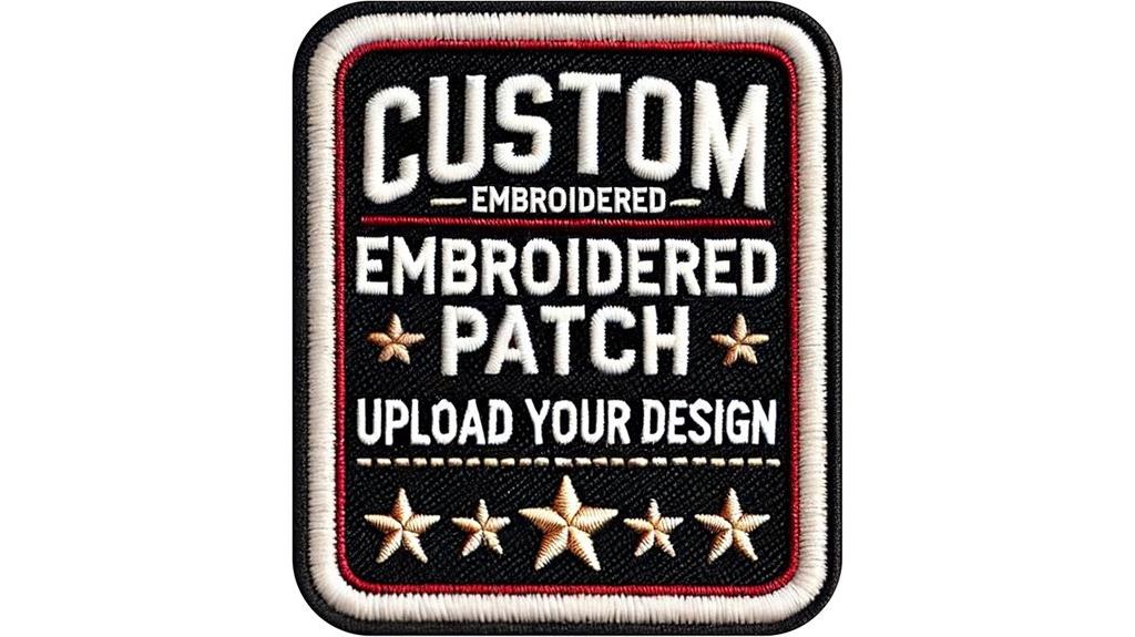 design personalized iron on patches
