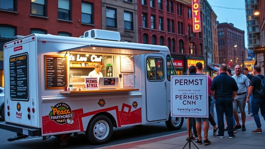 designated approved vending zones