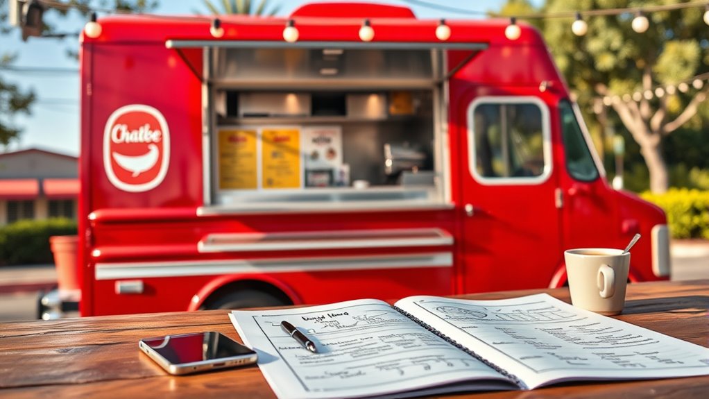 developing a comprehensive food truck plan