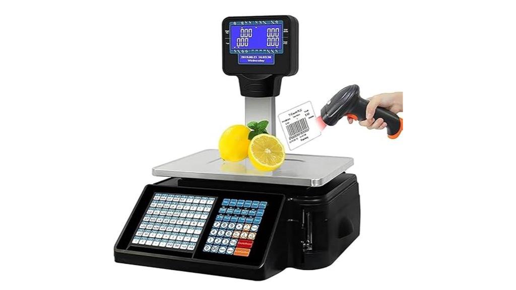 digital barcode weighing scales