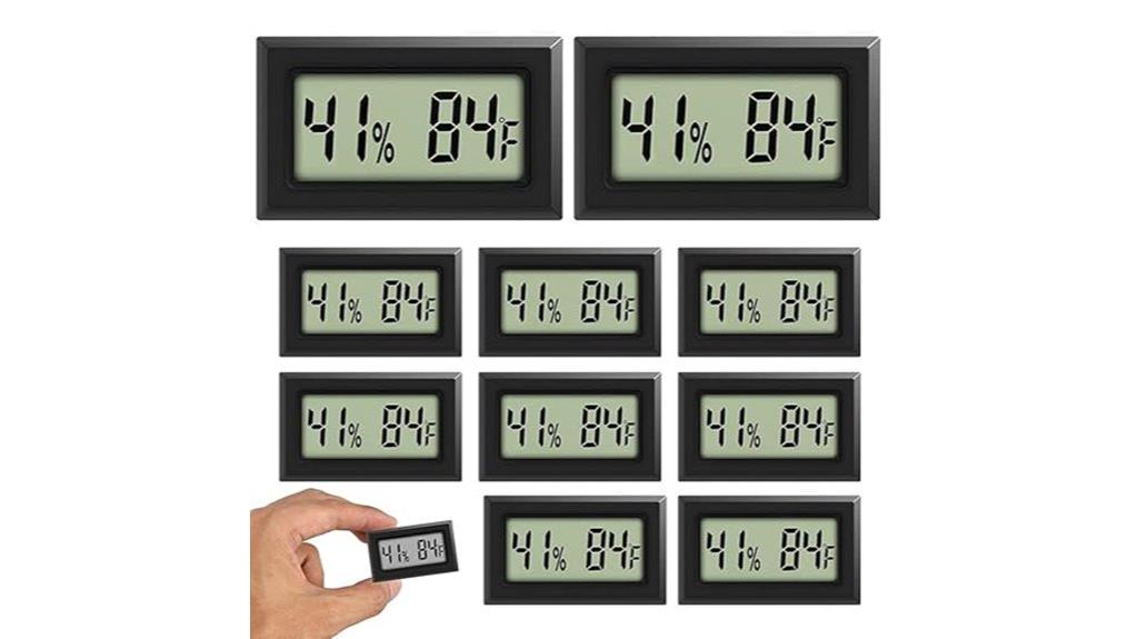 digital humidity temperature pack