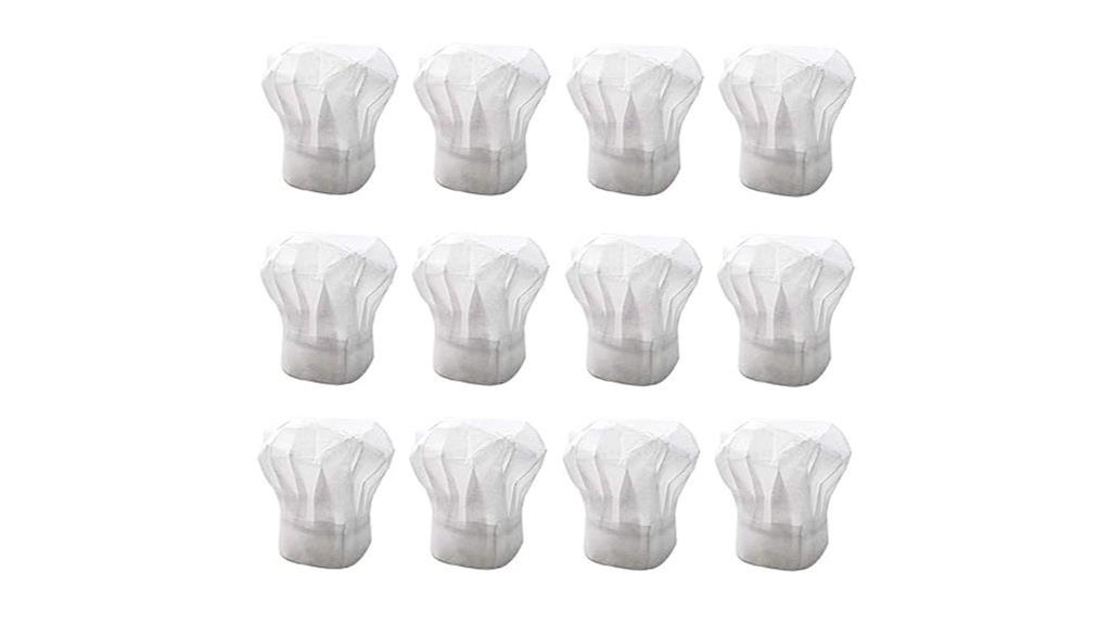 disposable chef hats pack