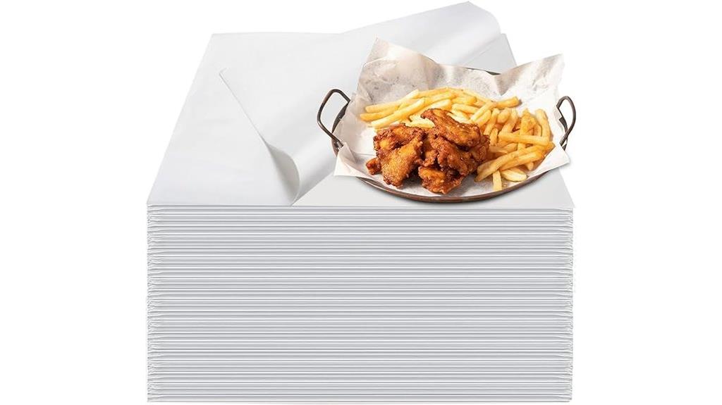 disposable food basket liners