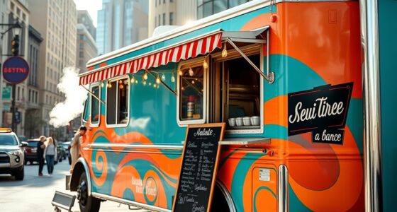 distinctive mobile culinary branding