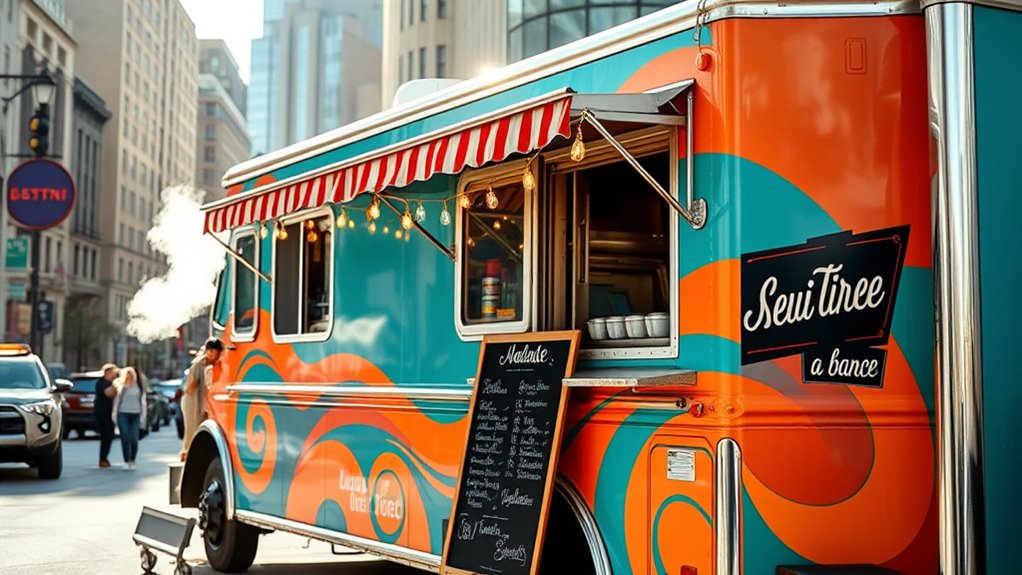 distinctive mobile culinary branding