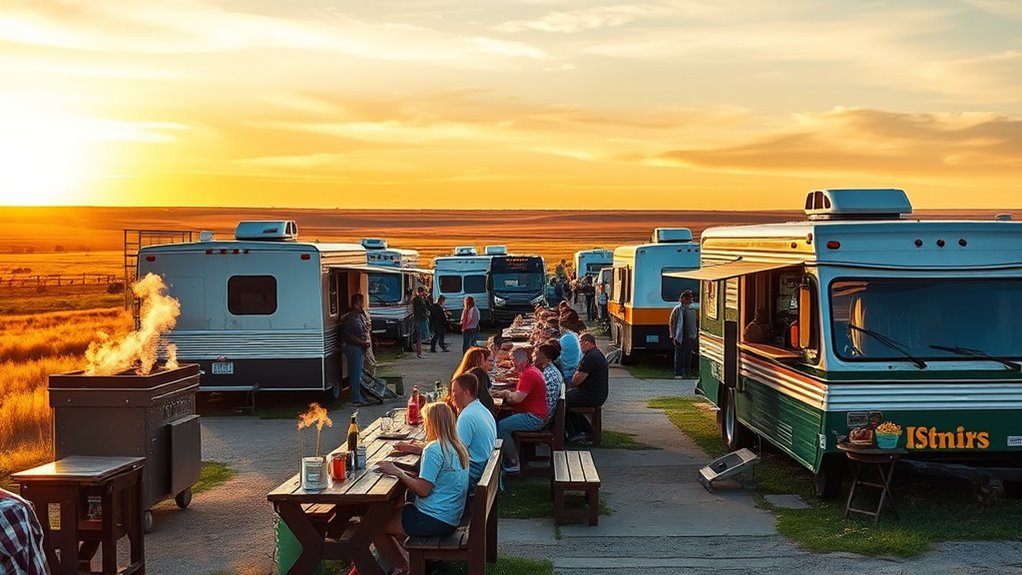 diverse bismarck food truck scene