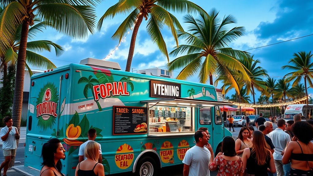 diverse flavorful portable cuisine