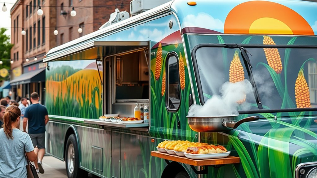 diverse signature street foods