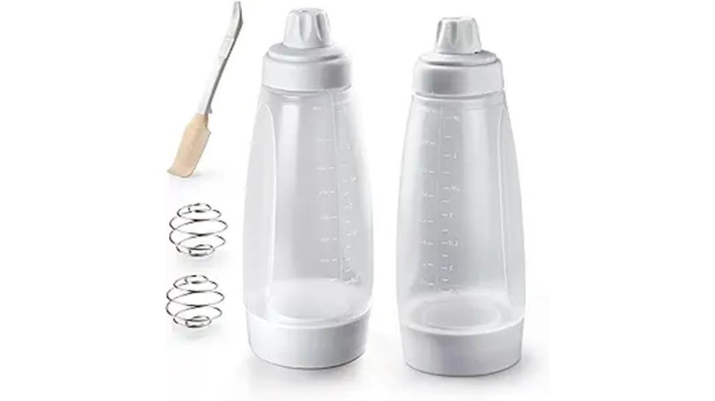 dual pancake batter dispensers