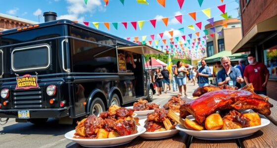 durham bbq food truck
