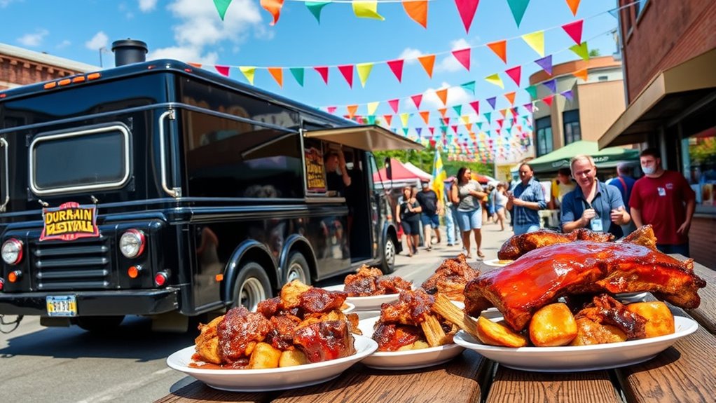 durham bbq food truck