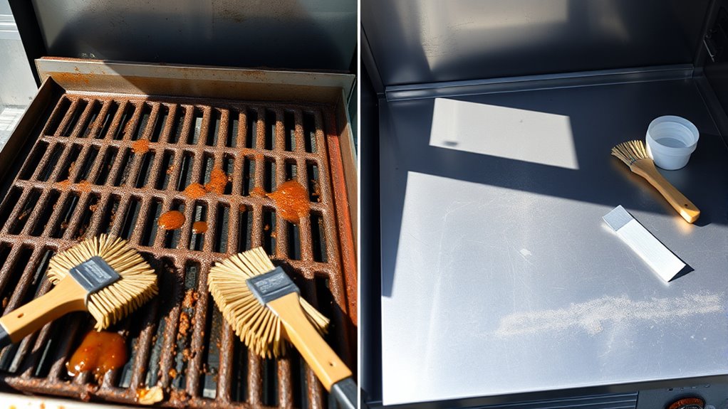 easy grill cleaning maintenance