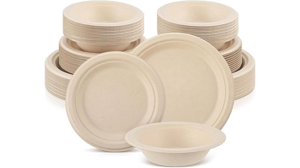 eco friendly disposable dinnerware