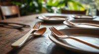 eco friendly disposable tableware