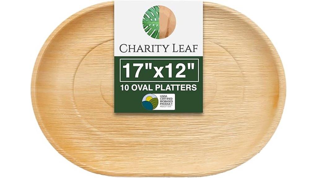eco friendly disposable trays
