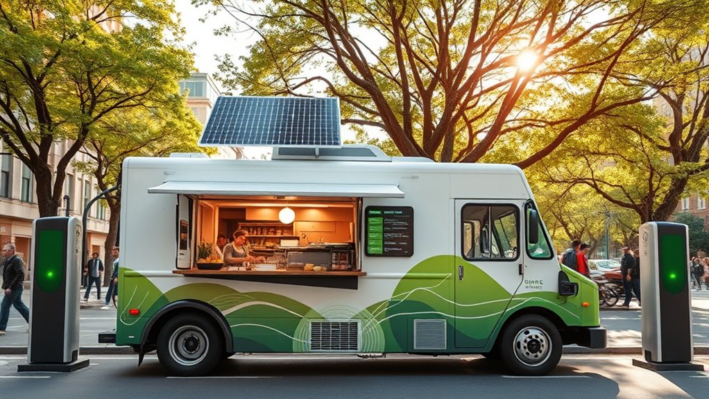 eco friendly food truck marketing