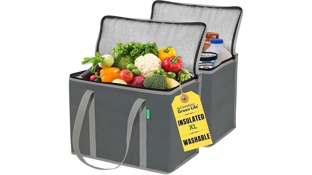 eco friendly insulated grocery bags