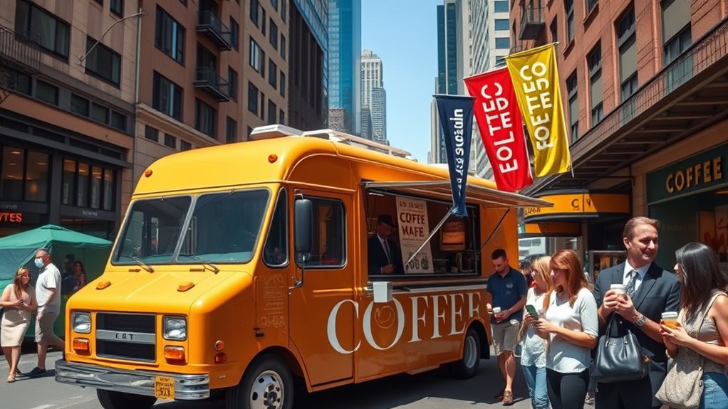 eco friendly mobile coffee industry