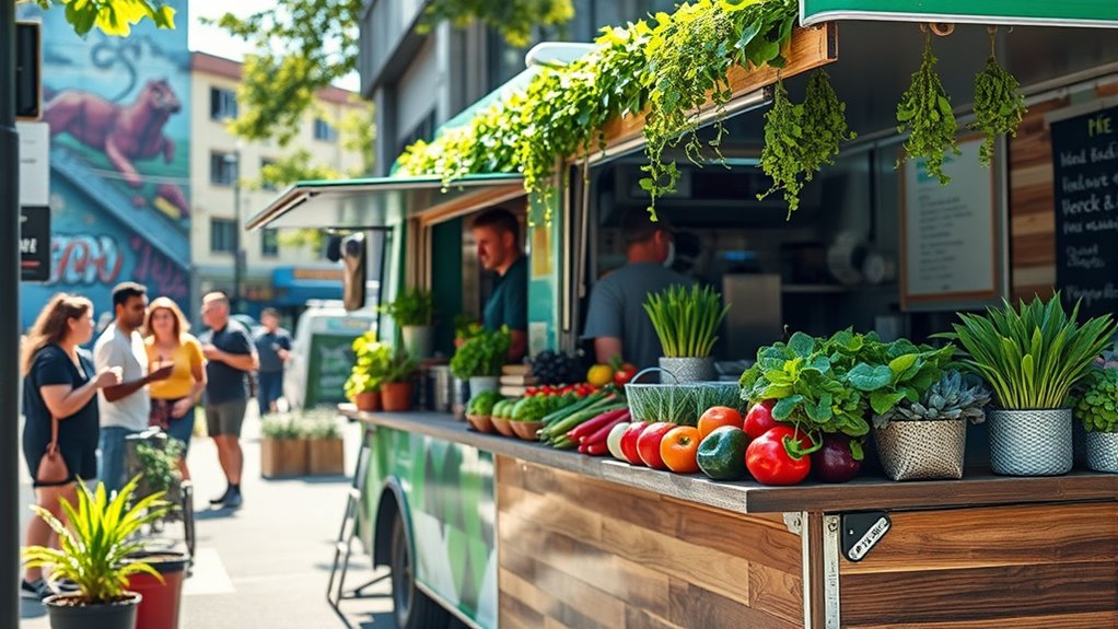 eco friendly plant based dining